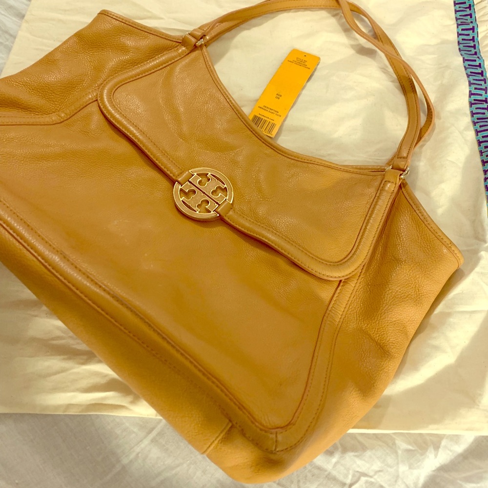 Tory Burch Amanda Easy Tote -Aged Vachetta